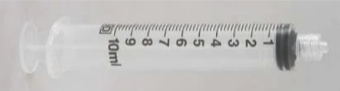 10 mL luer lock syringe reference