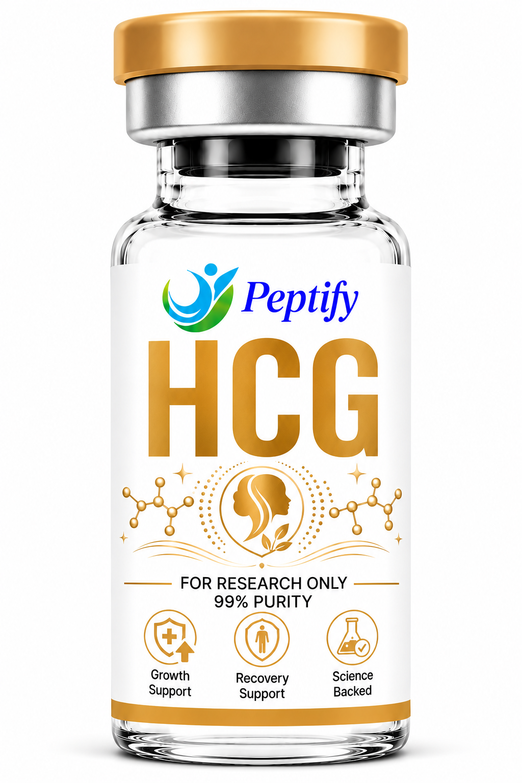 HCG 10000 IU product vial