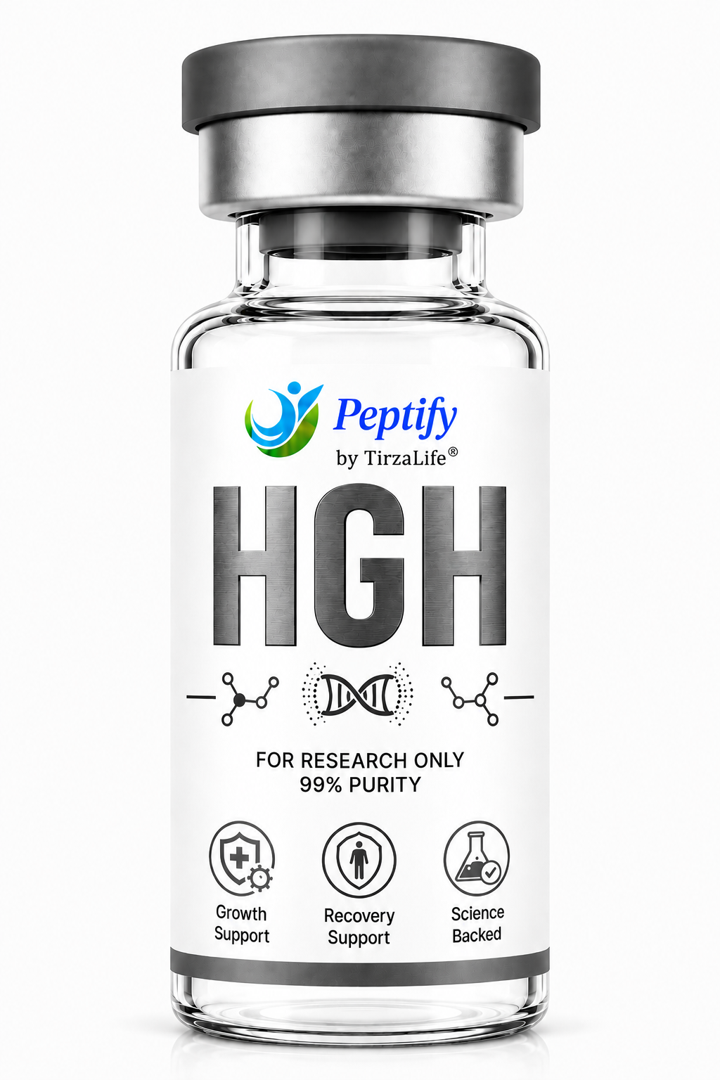 HGH 10 IU product vial