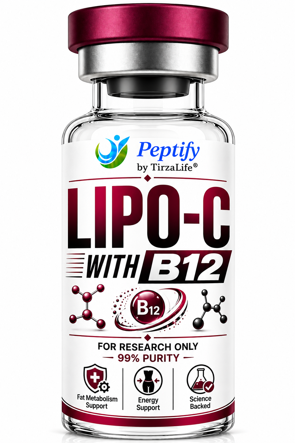 Lipo-C with B12 10mg product vial