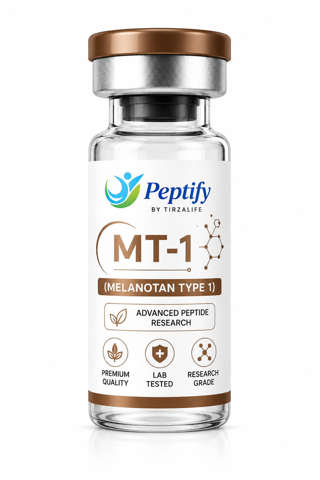 MT-1 (Melanotan Receptor Type 1) 10mg product vial